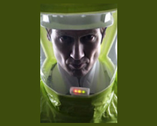 Fully encapsulating - reusable gas tight suit