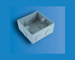 High impact 1 gang Indl Surface Mounting Acc.Box