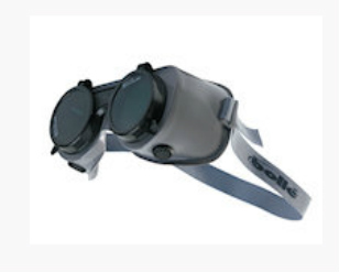 Ventilated googles for conventional welding